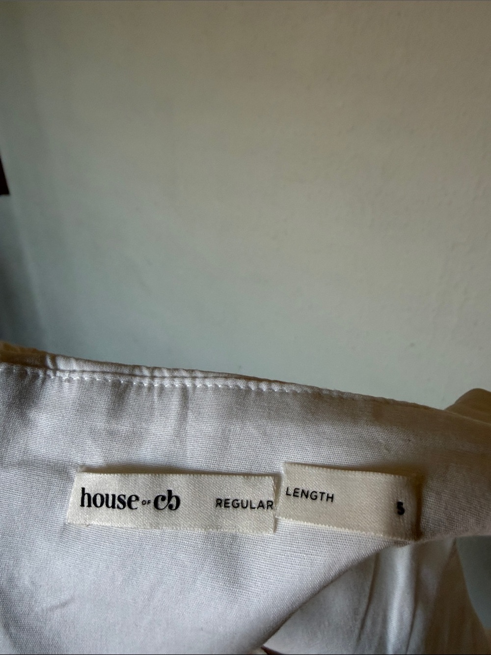 House of CB Lauren White Cotton Broderie Anglaise Boat Neck Mini Dress size S - Picture 13 of 17